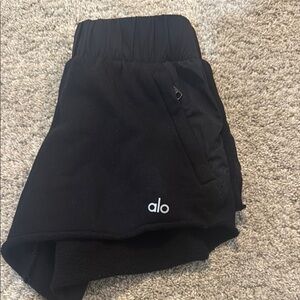 Alo Black Athletic Shorts